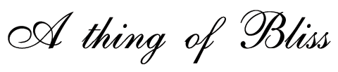 Logo: A thing of Bliss by Bliss Daniels